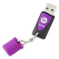 Pendrive Hp 64gb Diseño Lila Llavero - Ps - Miniatura 1