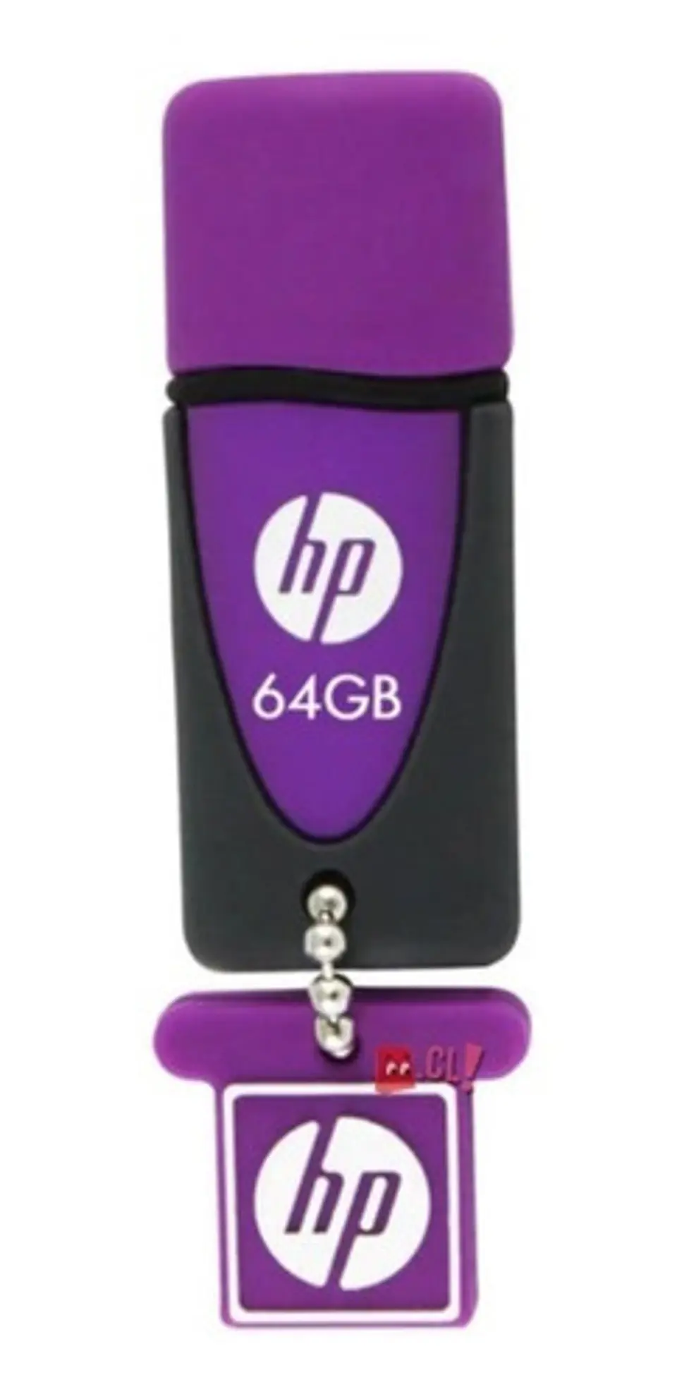 Pendrive Hp 64gb Diseño Lila Llavero - Ps 3