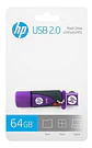Pendrive Hp 64gb Diseño Lila Llavero - Ps - Miniatura 4