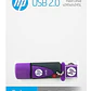 Pendrive Hp 64gb Diseño Lila Llavero - Ps - Miniatura 4
