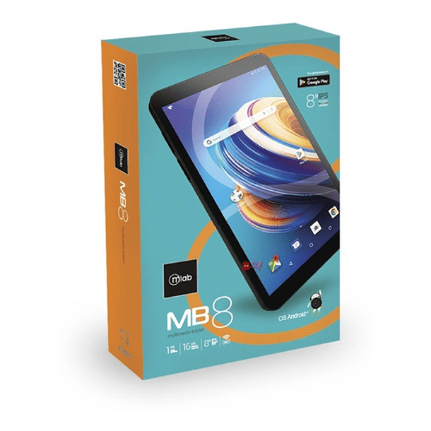 Tablet 8 Pulgadas 16gb Rom 1gb Ram Quad Core Mb8 - Ps