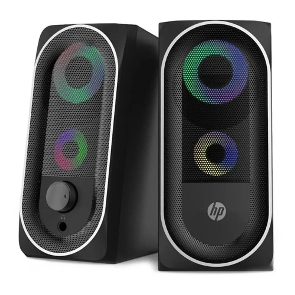 Parlante Hp Gamer Pc Luces Led Táctil 6w - Ps 1