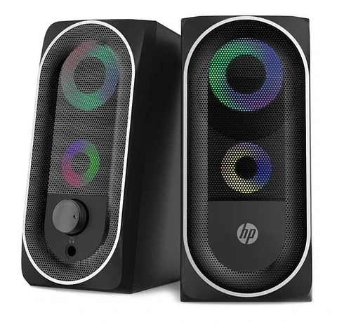 Parlante Hp Gamer Pc Luces Led Táctil 6w - Ps