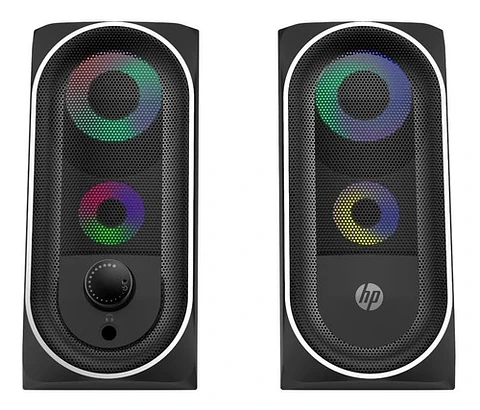Parlante Hp Gamer Pc Luces Led Táctil 6w - Ps