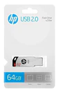 Pendrive Hp V236w 64gb 2.0 Plateado - Ps - Miniatura 1