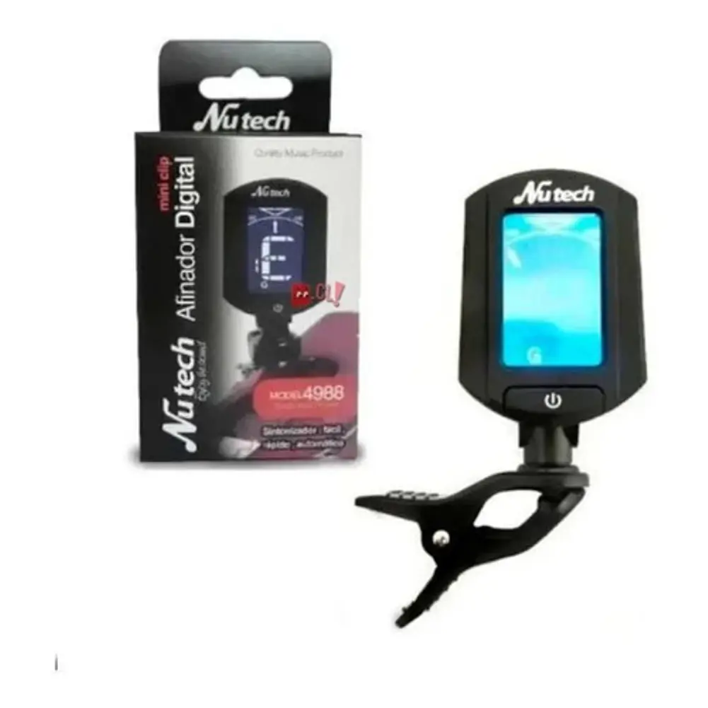 Afinador Cromático Clip Mini Nutech - Ps 2