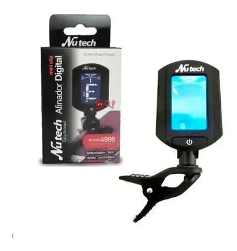 Afinador Cromático Clip Mini Nutech - Ps