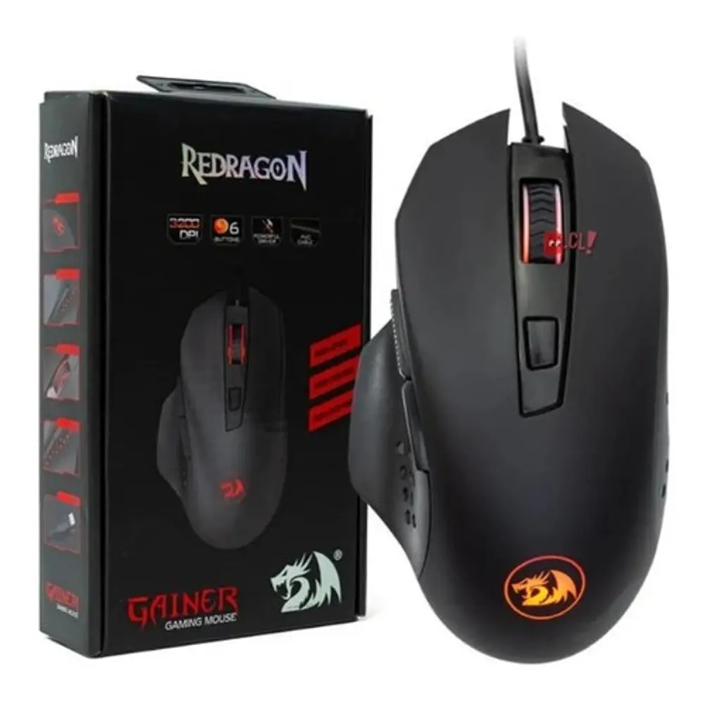 Mouse Gamer Redragon Gainer M610 Rgb - Ps 4