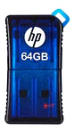 Pendrive Hp V165w 64gb 2.0 Azul - Ps - Miniatura 3