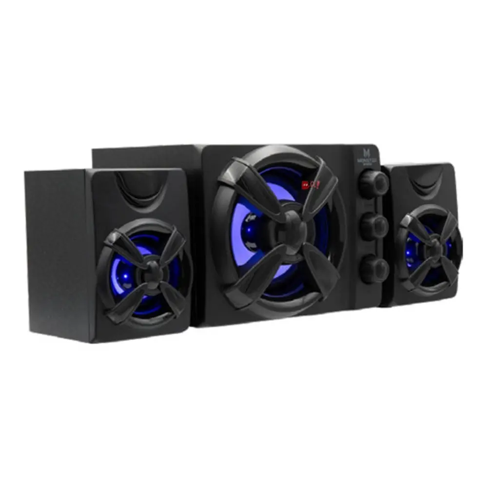 Subwoofer Monster Games Pc Blowout 2.1 Rgb 10w - Ps 1