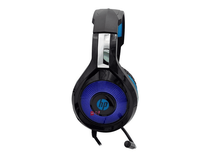 Audífonos Gamer Hp On Ear Dhe-8010 Led Azul - Ps 2