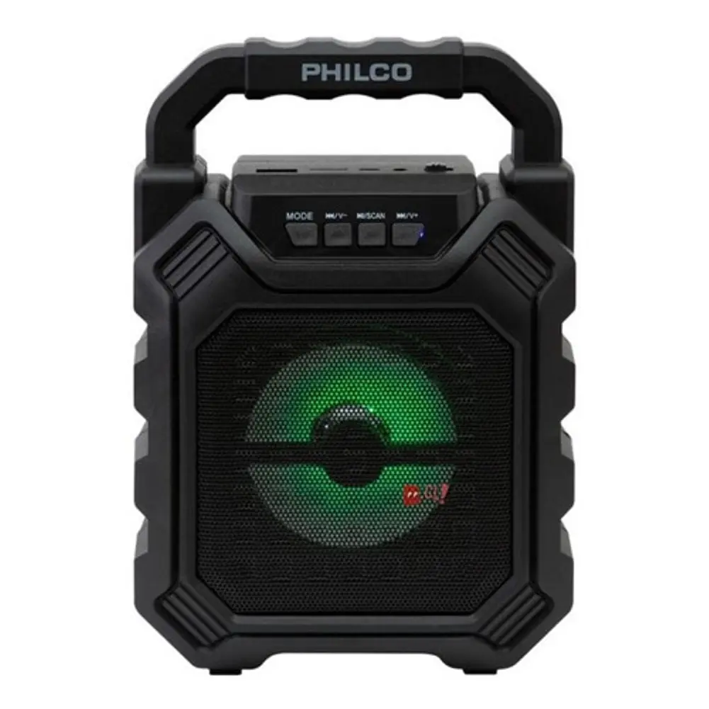 Parlante Bluetooth Philco Px35n Luz Rgb 5w - Ps 1