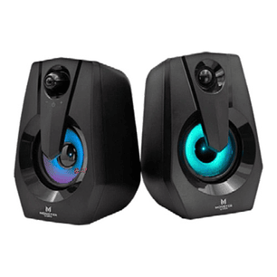 Parlante Pc Monster Games Space 2.0 Iluminación Rgb 6w - Ps