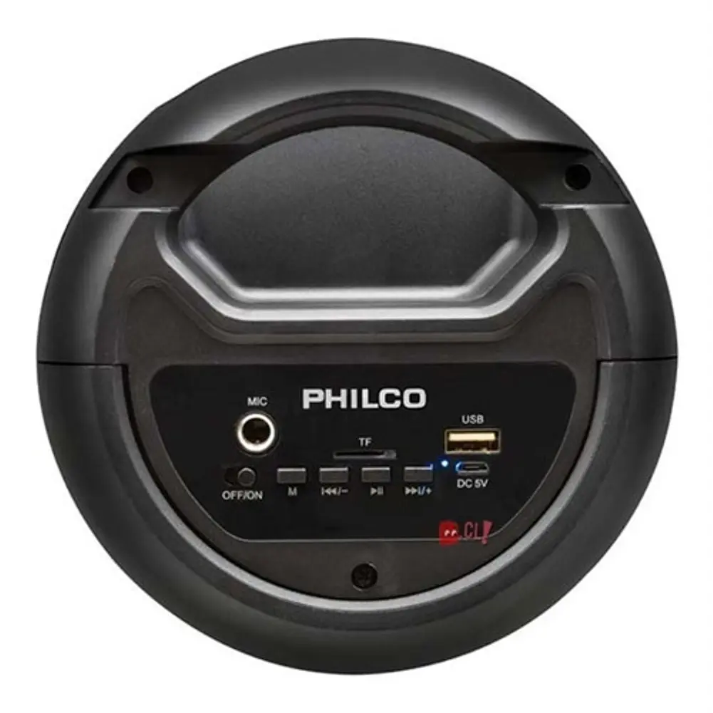 Parlante Karaoke Bluetooth Philco Con Micrófono 764bk - Ps 3