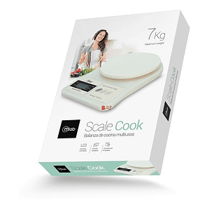 Balanza Pesa De Cocina Scalecook Multiusos 7kg - Ps