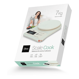 Balanza Pesa De Cocina Scalecook Multiusos 7kg - Ps