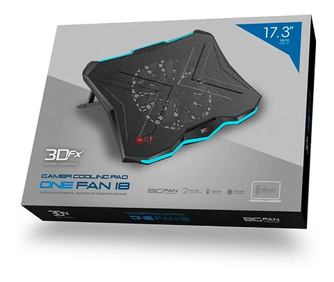 Base Ventilador Notebook Gamer 17,3 Pulgadas One Fan 18 - Ps