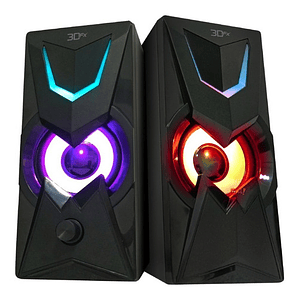 Parlante Pc Gamer Gwydyon Real Gamer Sound 10w - Ps