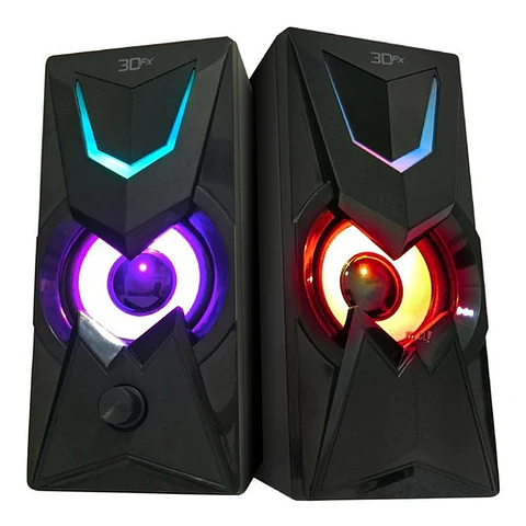 Parlante Pc Gamer Gwydyon Real Gamer Sound 10w - Ps