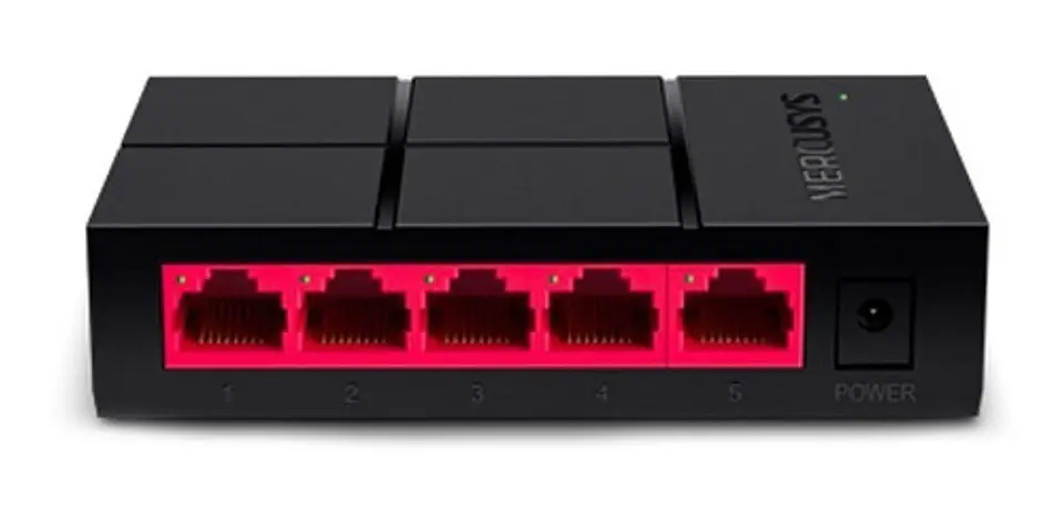 Switch De Escritorio De 5 Puertos 10/100/1.000 Mbps - Ps 2