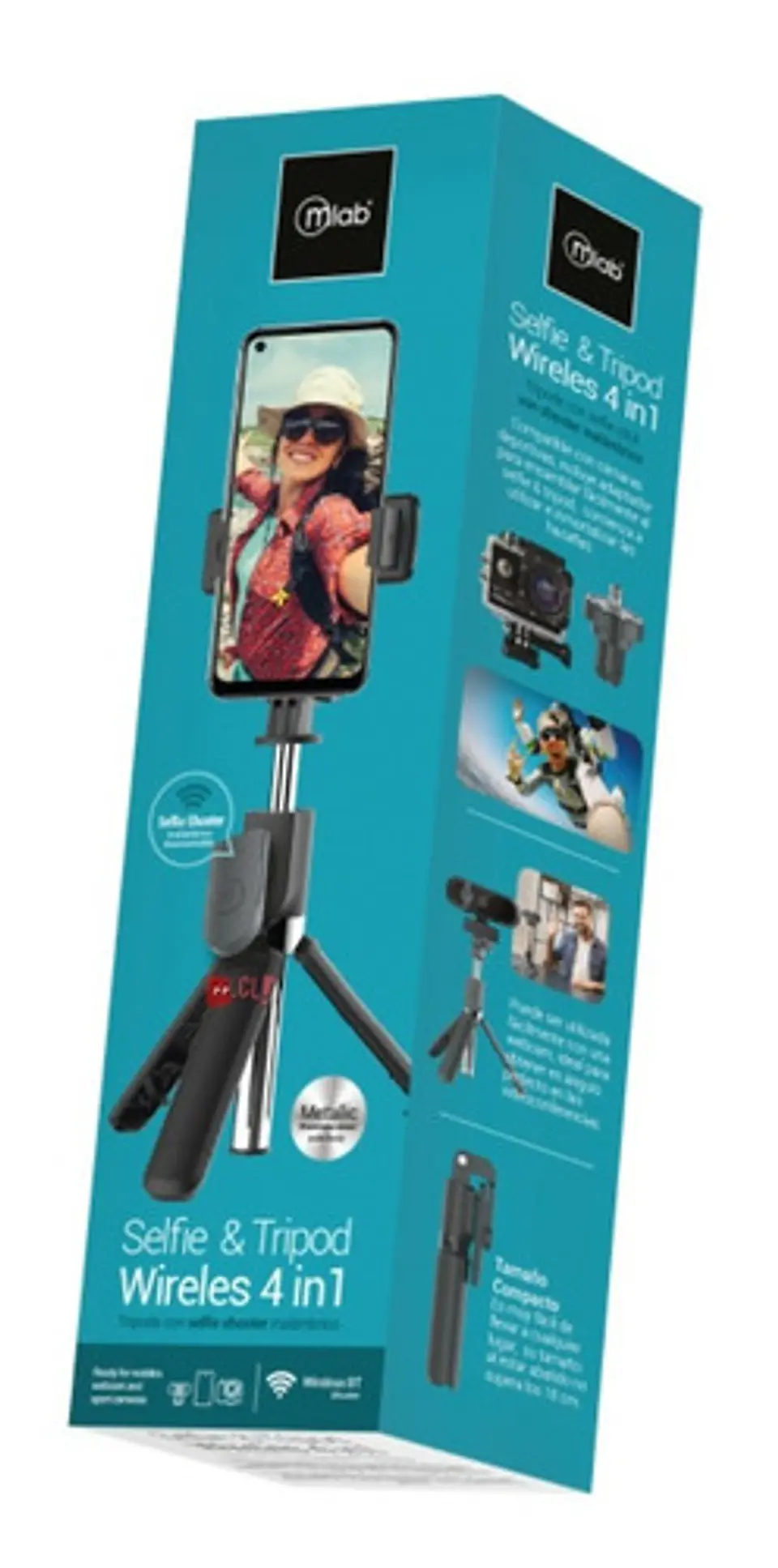 Trípode Con Selfie Shooter Inalámbrico Bluetooth - Ps 4