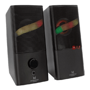 Parlantes Gamer Pc Rgb Monster Tower 2.0 6w - Ps