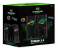 Parlantes Gamer Pc Rgb Monster Tower 2.0 6w - Ps - Miniatura 2