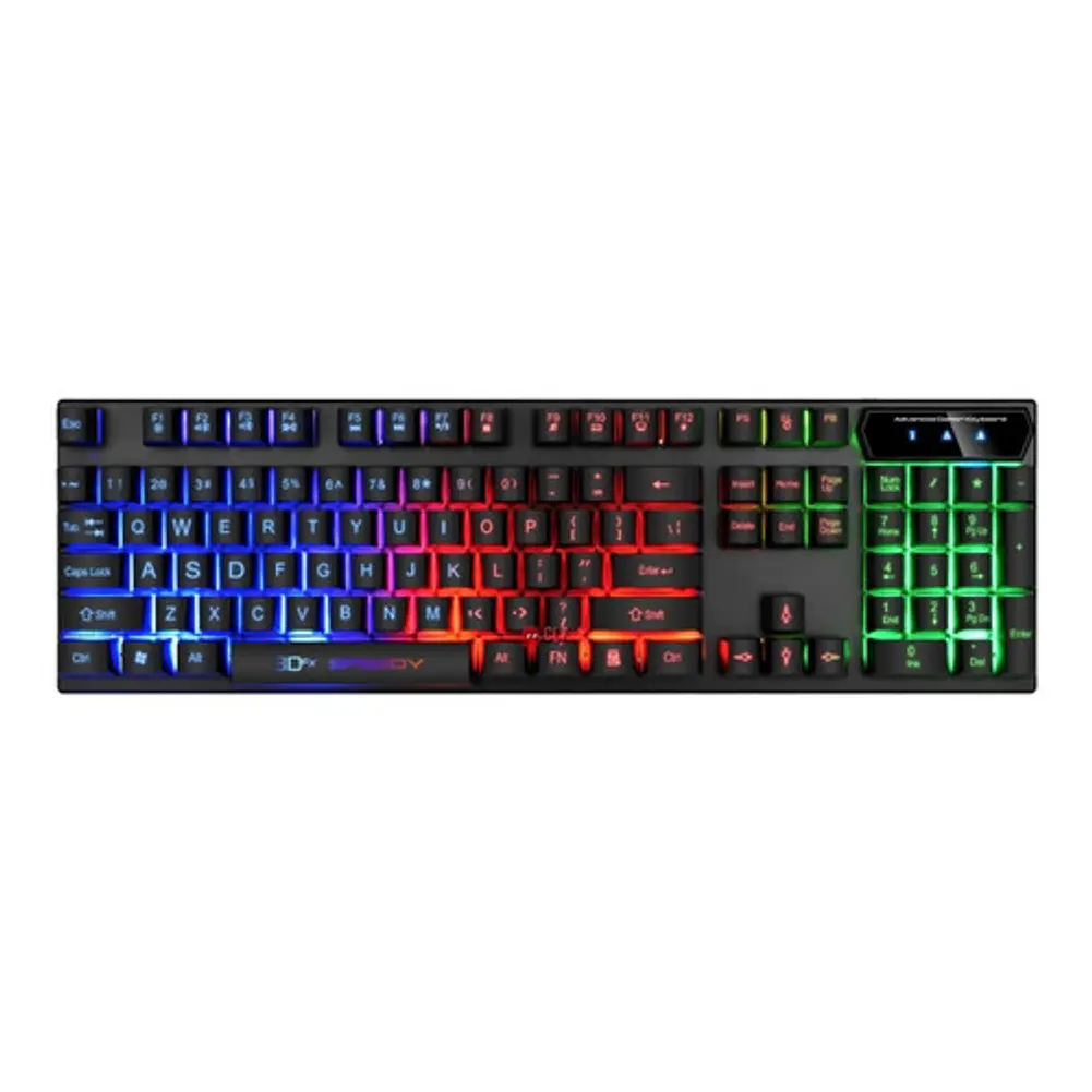 Teclado Gamer Pc Retroiluminación Speedy - Ps 1