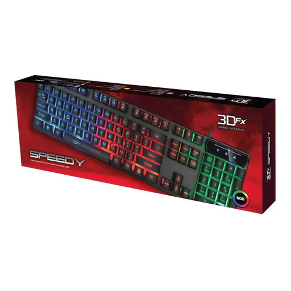 Teclado Gamer Pc Retroiluminación Speedy - Ps 4