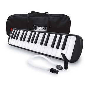 Melódica 32 Notas Fussen + Estuche + Boquilla Negro - Ps