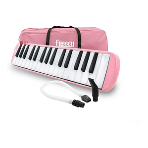 Melódica 32 Notas Fussen + Estuche + Boquilla Rosado - Ps