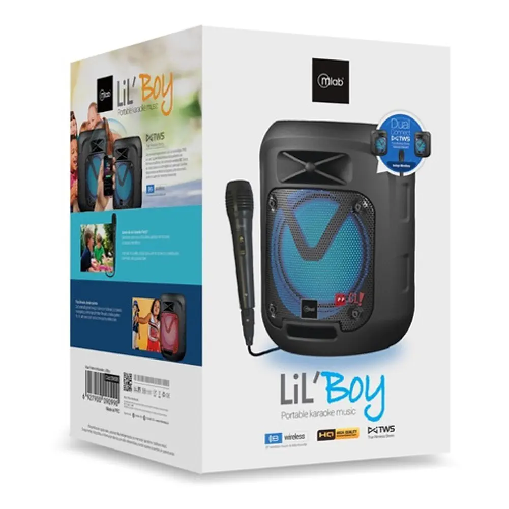 Parlante Karaoke Bluetooth Con Micrófono Lilboy - Ps 4
