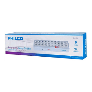 Lámpara De Emergencia Con 30 Led De 120 Lumen Philco - Ps