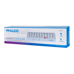 Lámpara De Emergencia Con 30 Led De 120 Lumen Philco - Ps