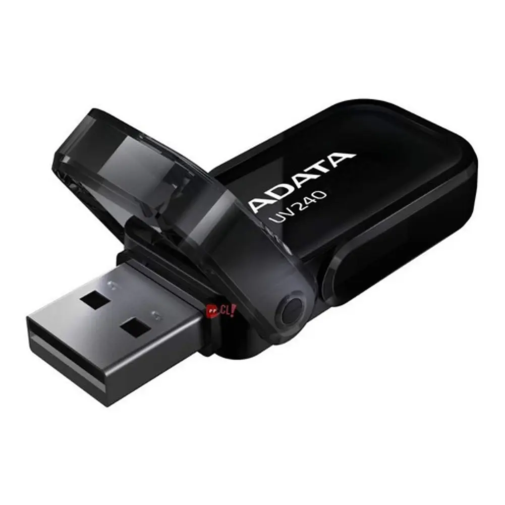 Pendrive 16gb Capucha Abatible Negro Adata - Ps 2