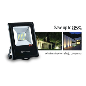 Foco Reflector Led 20w Blanco Frio Exterior - Ps