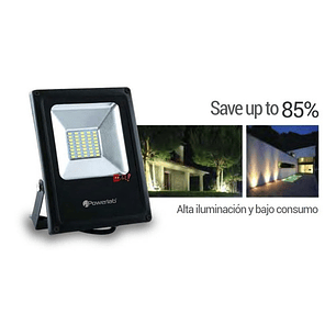 Foco Reflector Led 20w Blanco Frio Exterior - Ps