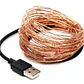 Guirnalda Led Decorativa 20mts Conexión Usb - Ps - Miniatura 1