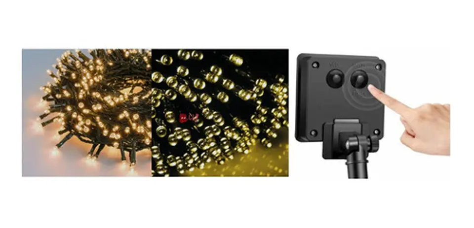 Guirnalda Solar 200 Led Resistente Al Agua - Ps 2