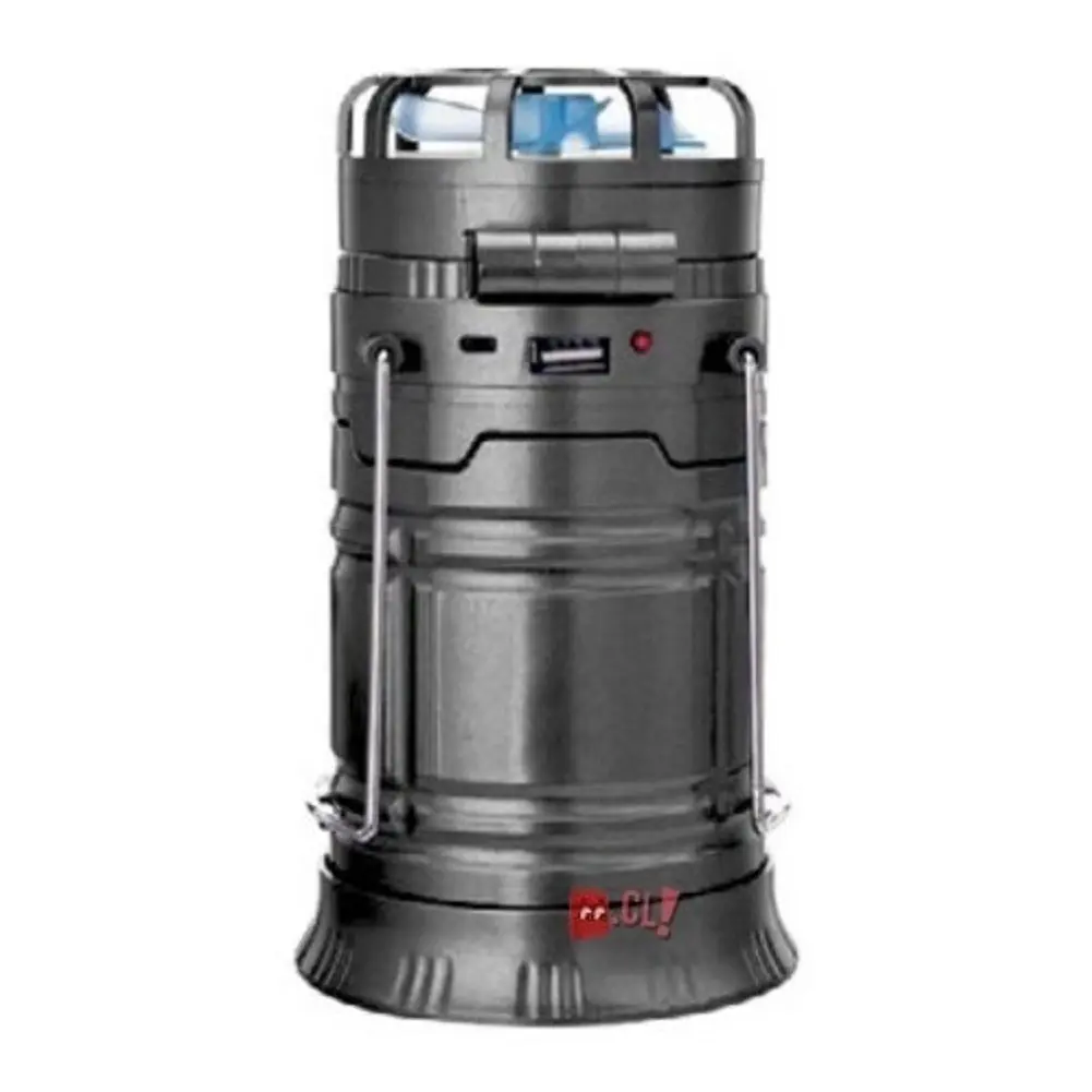 Lámpara Camping Con Ventilador Portátil Camping Negro - Ps 1