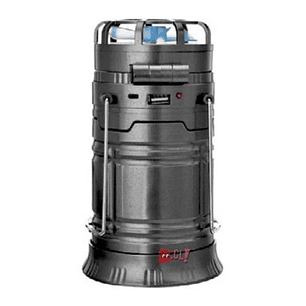 Lámpara Camping Con Ventilador Portátil Camping Negro - Ps