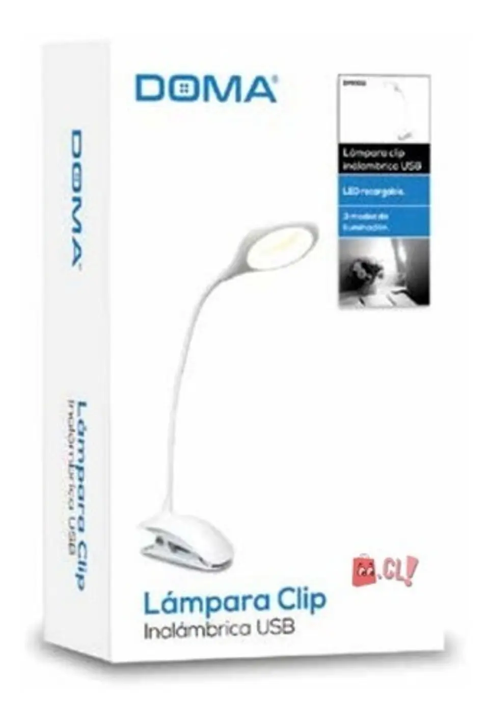 Lámpara De Escritorio Clip Flexible Conexión Usb - Ps 2