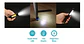 Linterna Y Lámpara Cob Led De Mano A Pilas - Ps - Miniatura 3