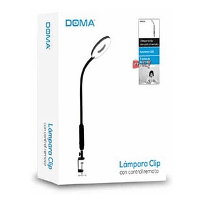 Lámpara Escritorio Clip Flexible Usb Con Control Remoto - Ps