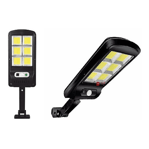 Foco Led Solar Con Sensor Movimiento Y Control Remoto - Ps