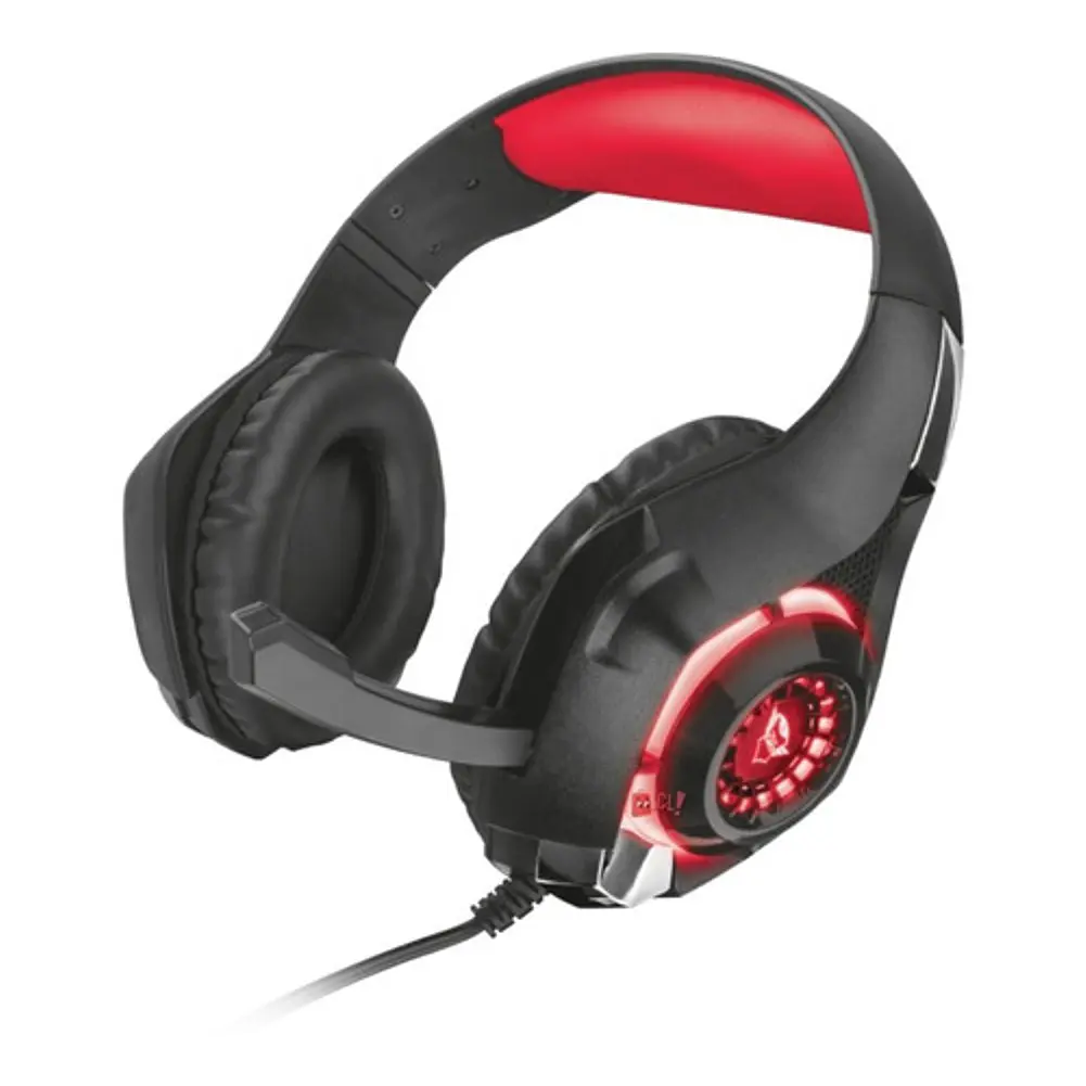 Audífonos Gamer Gxt 313 Nero Led Rojo - Ps 1
