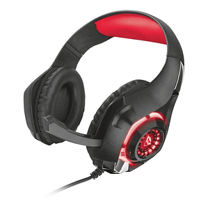 Audífonos Gamer Gxt 313 Nero Led Rojo - Ps