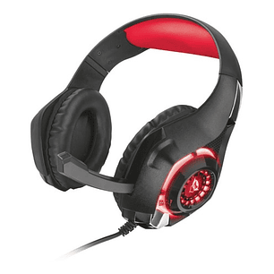 Audífonos Gamer Gxt 313 Nero Led Rojo - Ps