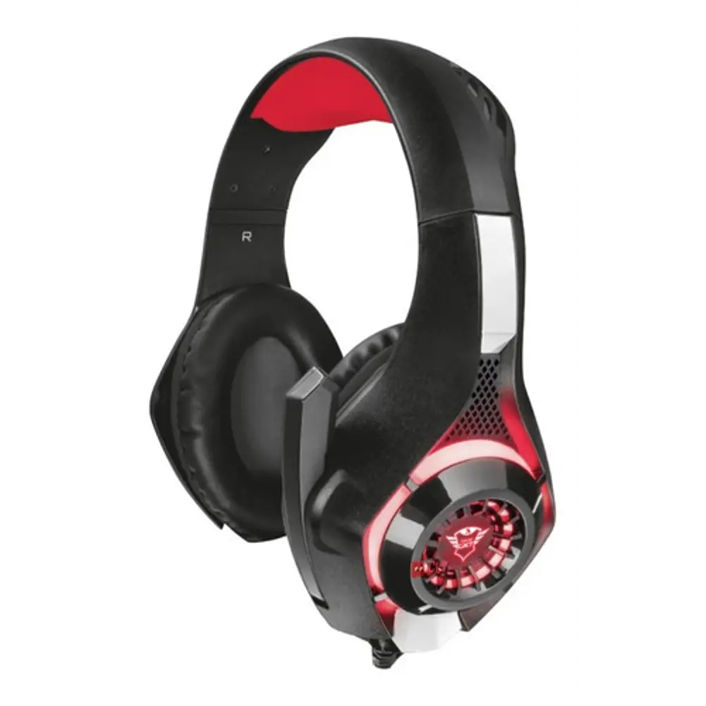 Audífonos Gamer Gxt 313 Nero Led Rojo - Ps 2