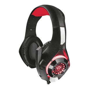 Audífonos Gamer Gxt 313 Nero Led Rojo - Ps